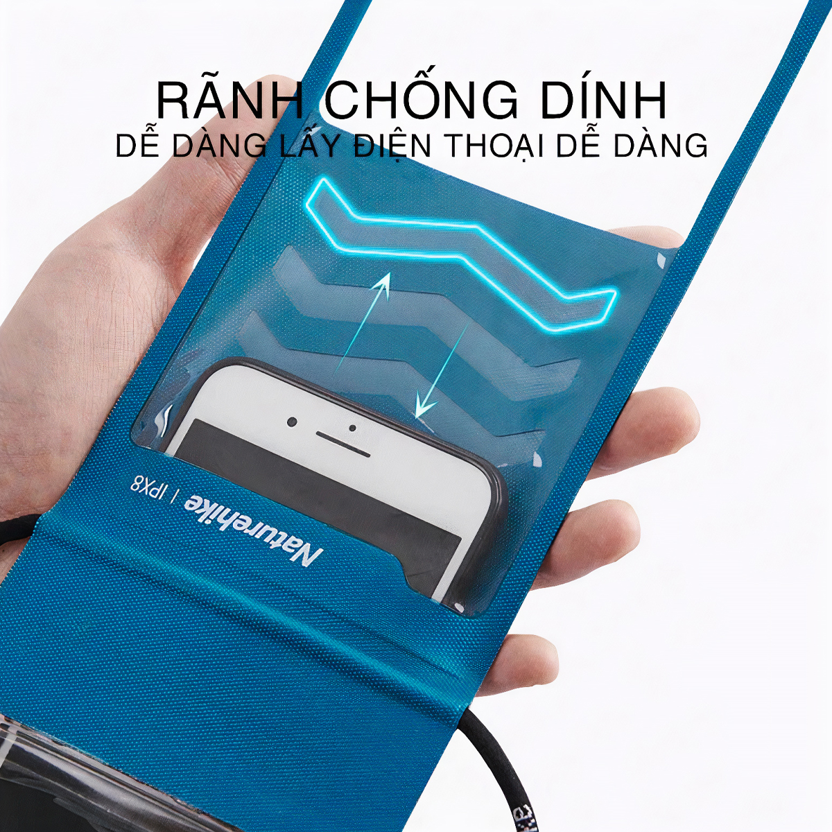 Naturehike Túi Đựng Điện Thoại Chống Nước, Cảm Ứng Nhạy Bén