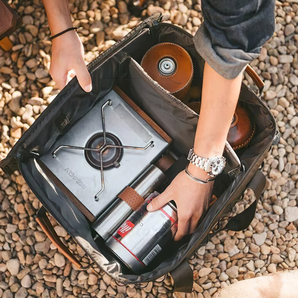 Naturehike CNH22SN008 Túi Đựng Đồ Bếp Cắm Trại Glamping