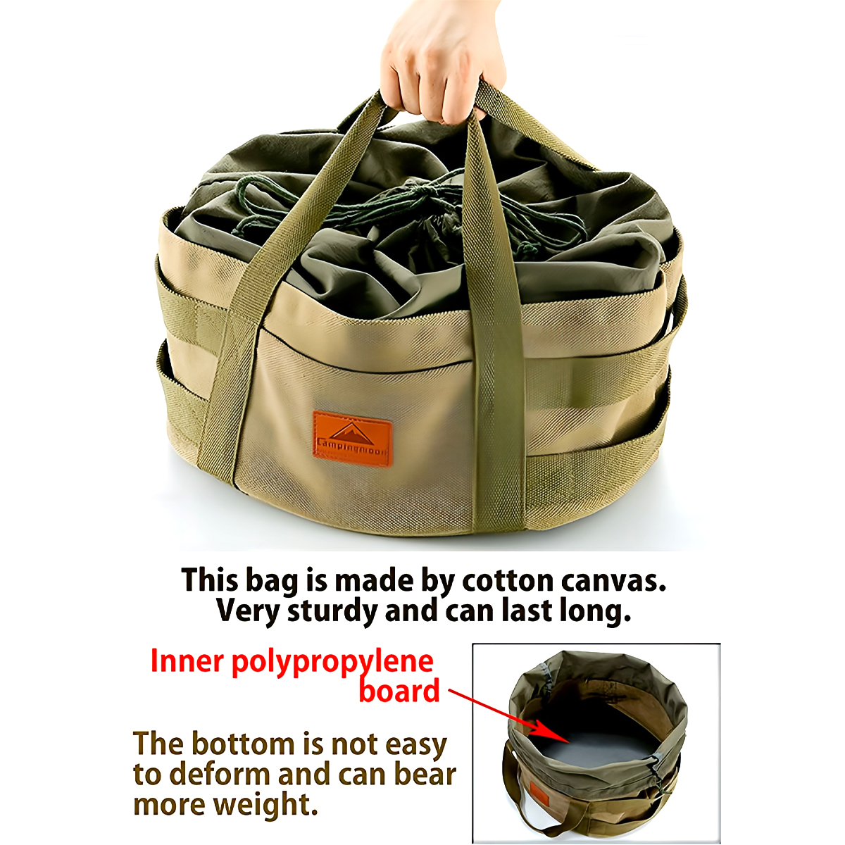 Campingmoon Túi Đựng Đồ Cắm Trại DO-32-BK