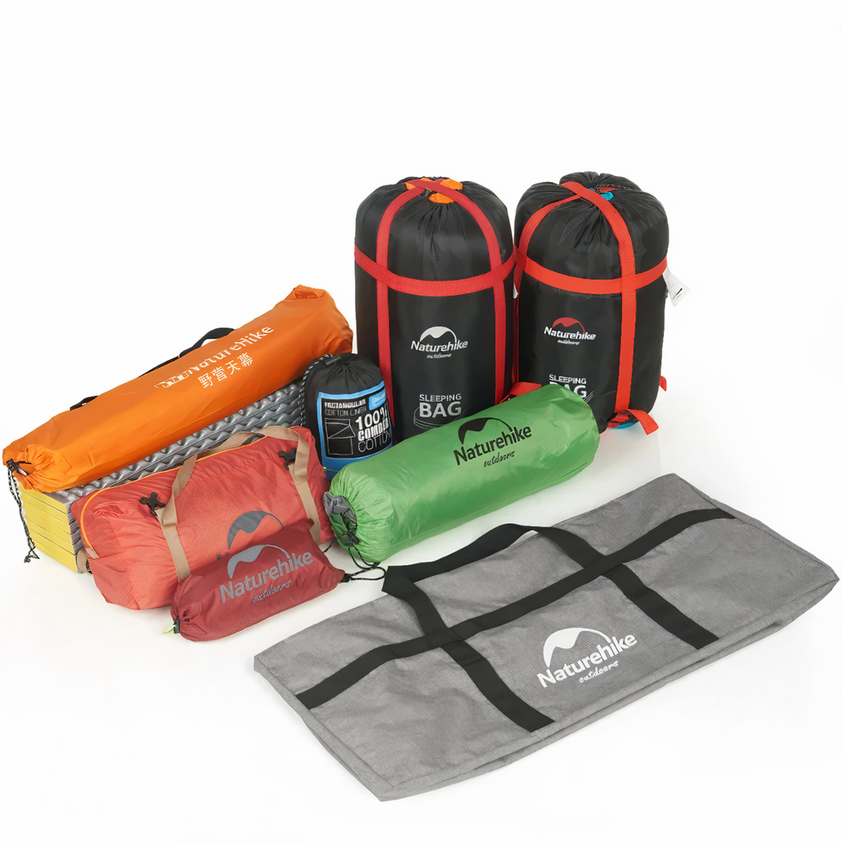 NatureHike Túi Đựng Đồ Dã Ngoại 100L, Chống Rách, Chống Thấm