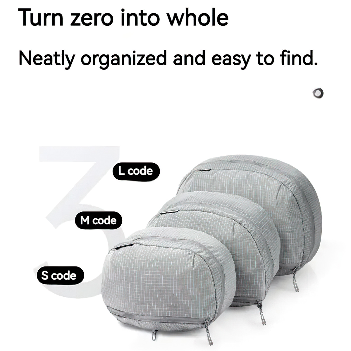 Naturehike CNK2350XB011 Túi Đựng Đồ Kháng Nước Cắm Trại Du Lịch ( 3 túi )