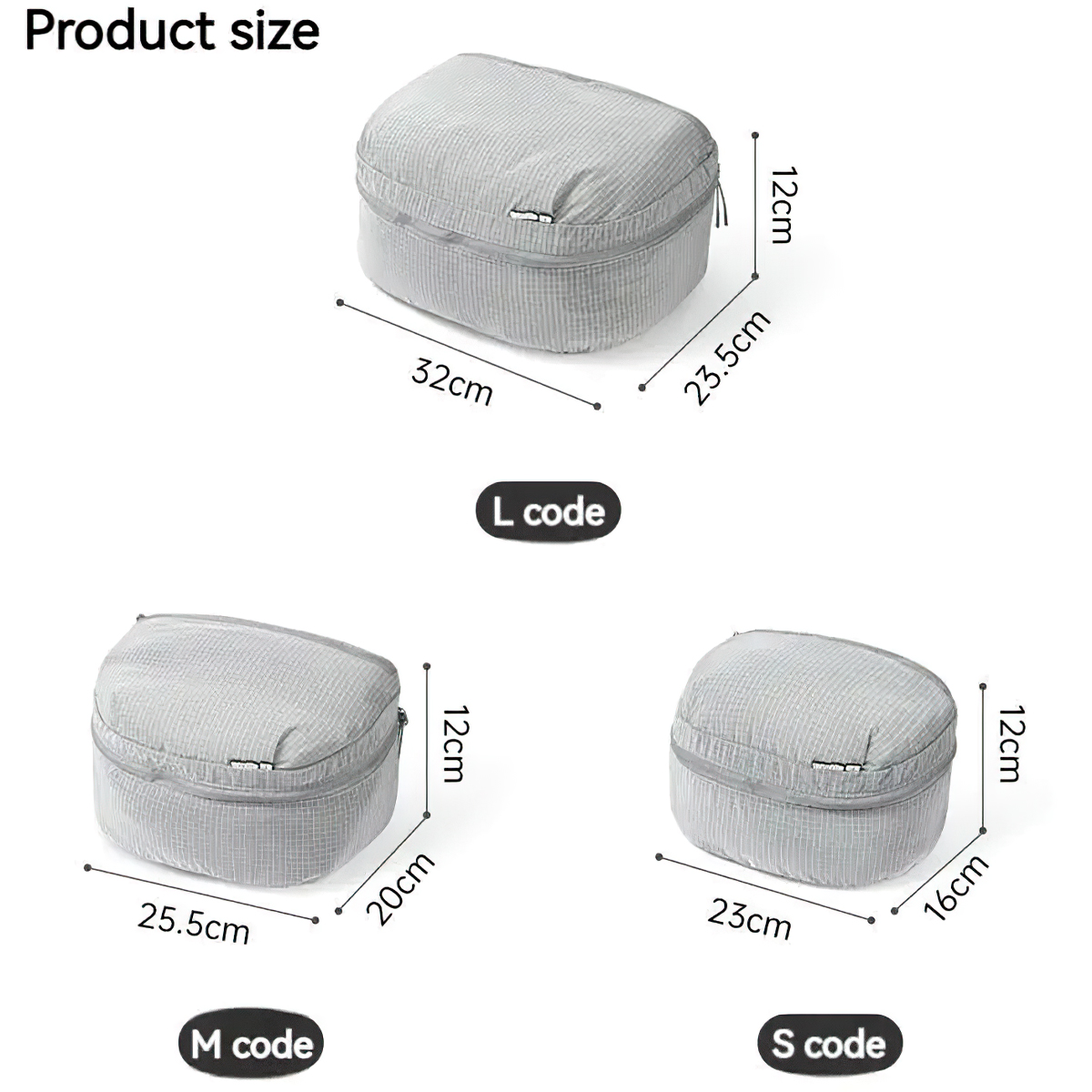 Naturehike CNK2350XB011 Túi Đựng Đồ Kháng Nước Cắm Trại Du Lịch ( 3 túi )