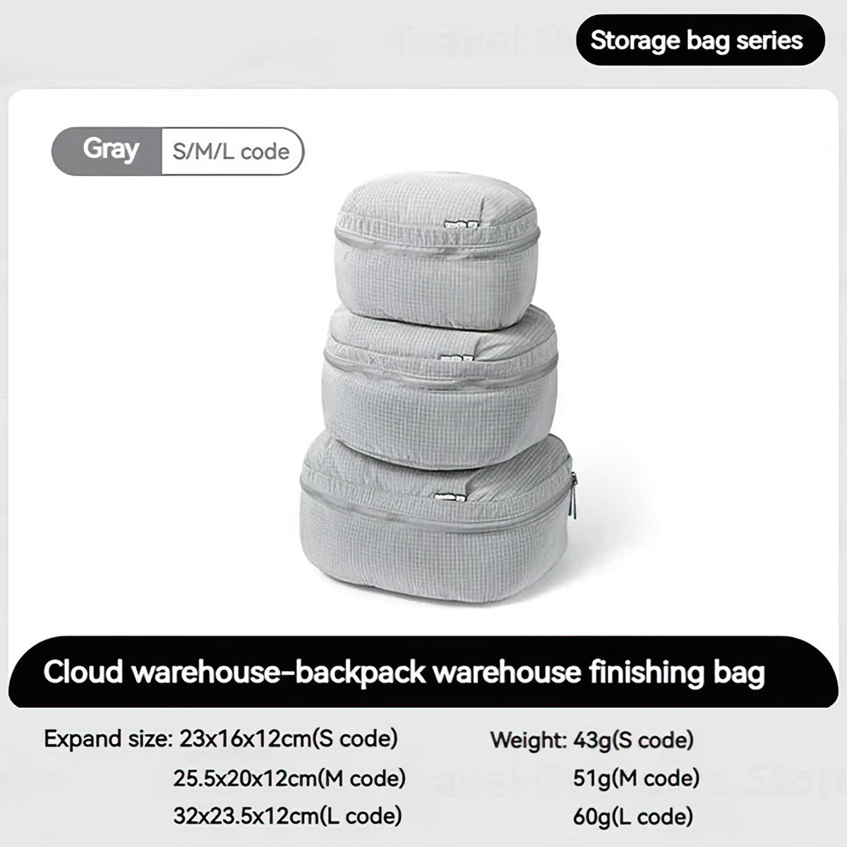 Naturehike CNK2350XB011 Túi Đựng Đồ Kháng Nước Cắm Trại Du Lịch ( 3 túi )