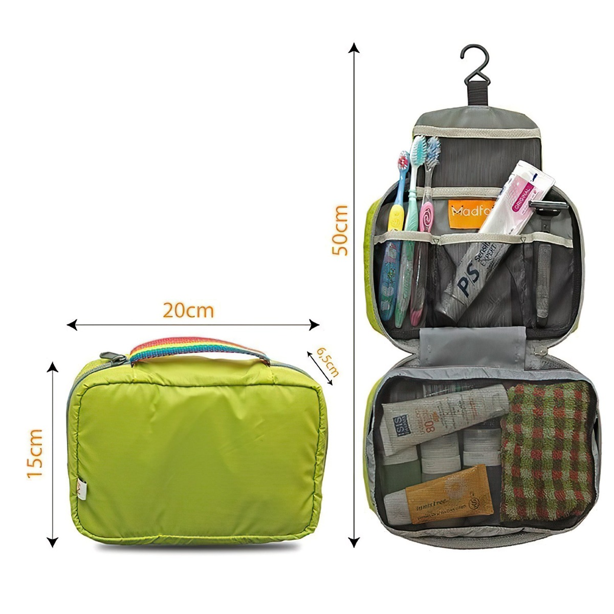 Madfox Toiletry Bag Túi Đựng Đồ Vệ Sinh Cá Nhân