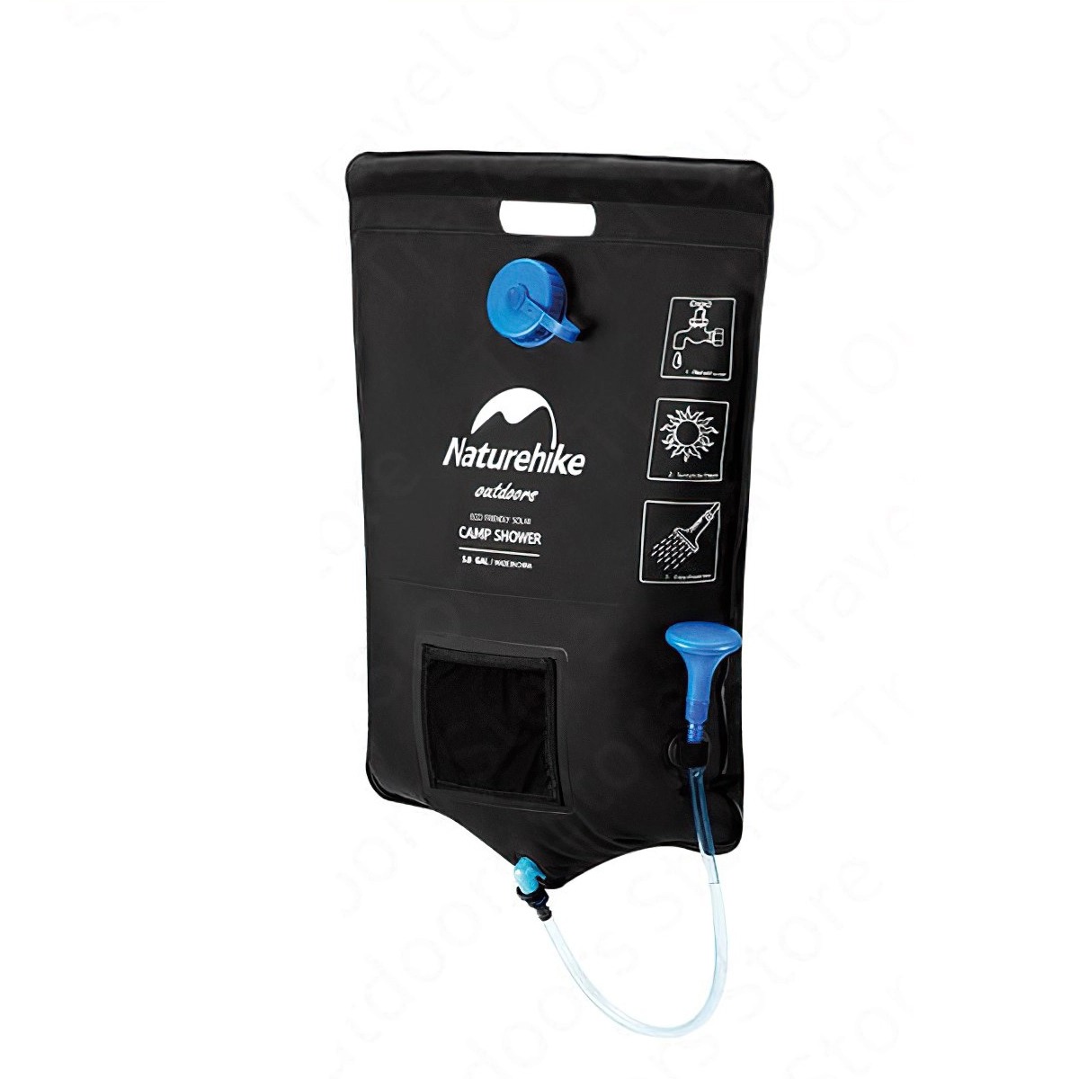Naturehike Túi Đựng Nước Tắm Thái Dương Năng