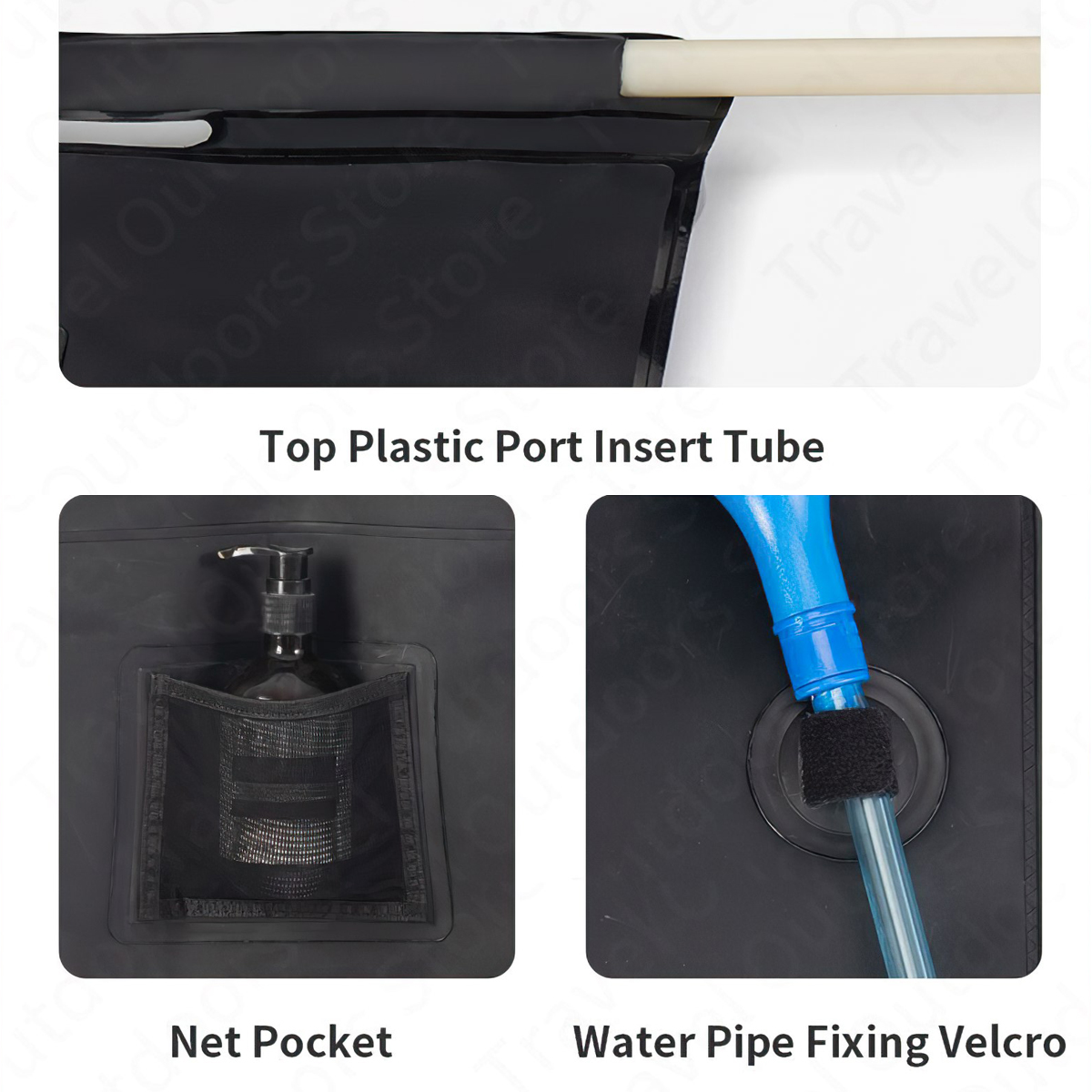 Naturehike Túi Đựng Nước Tắm Thái Dương Năng