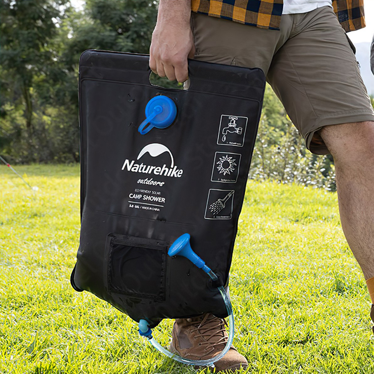 Naturehike Túi Đựng Nước Tắm Thái Dương Năng