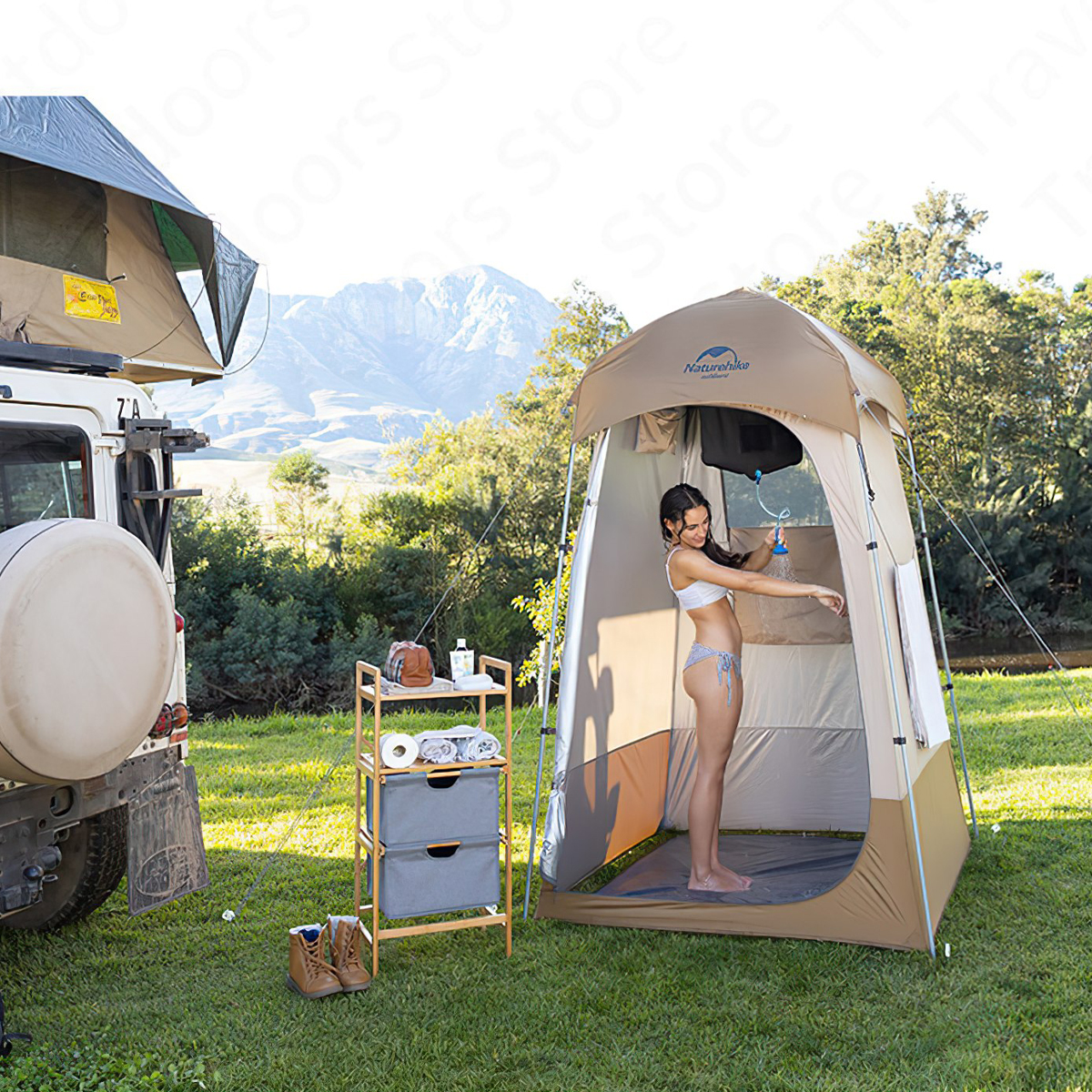 Naturehike Túi Đựng Nước Tắm Thái Dương Năng