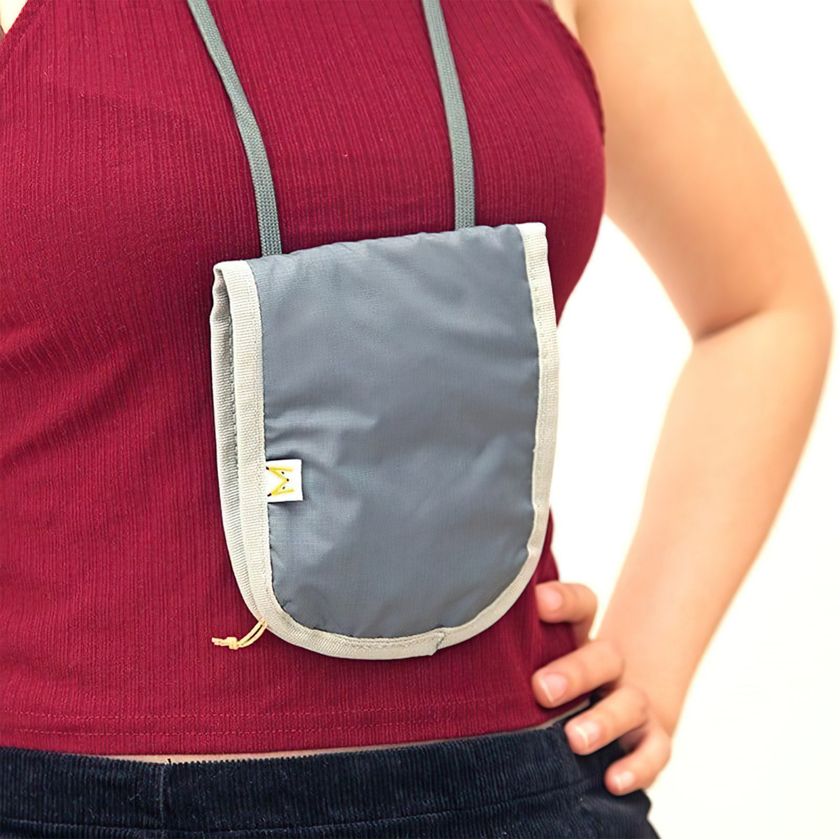 Madfox Travel Charm Túi Đựng Passport Đeo Cổ