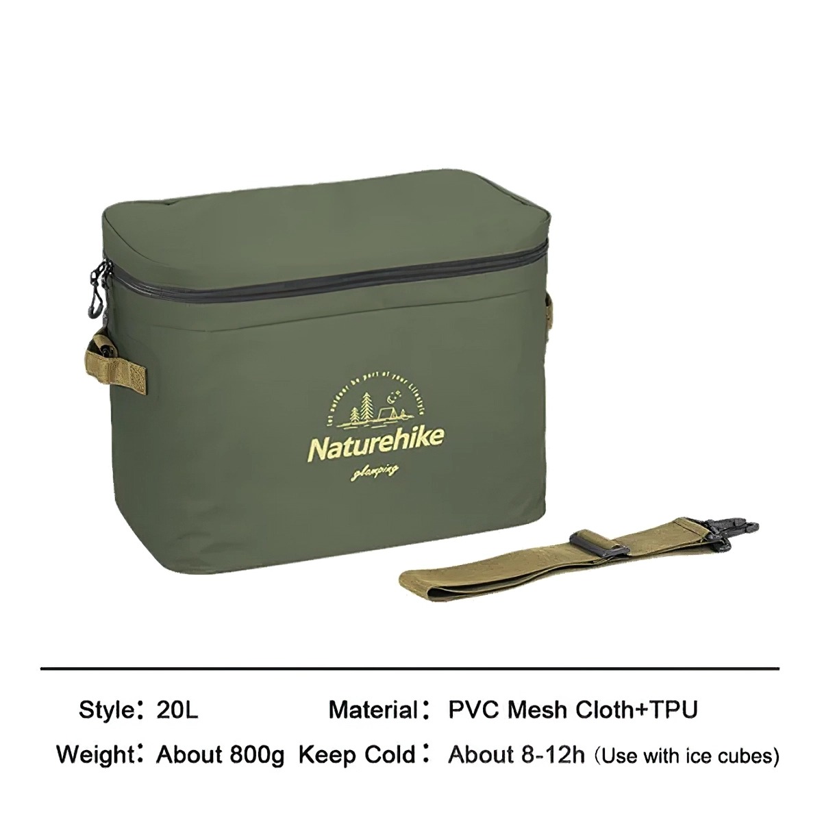 Naturehike NH20SJ043 Túi Giữ Nhiệt Dã Ngoại