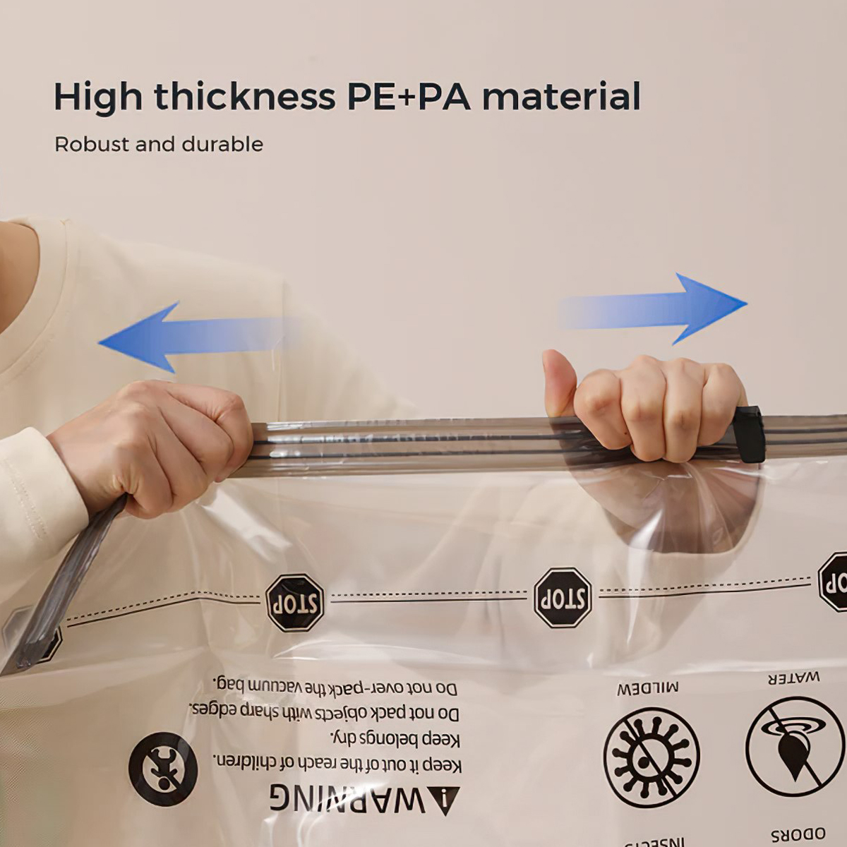 Flextail Vacuum Bag Set 4pcs (set 4 túi) Túi hút chân không