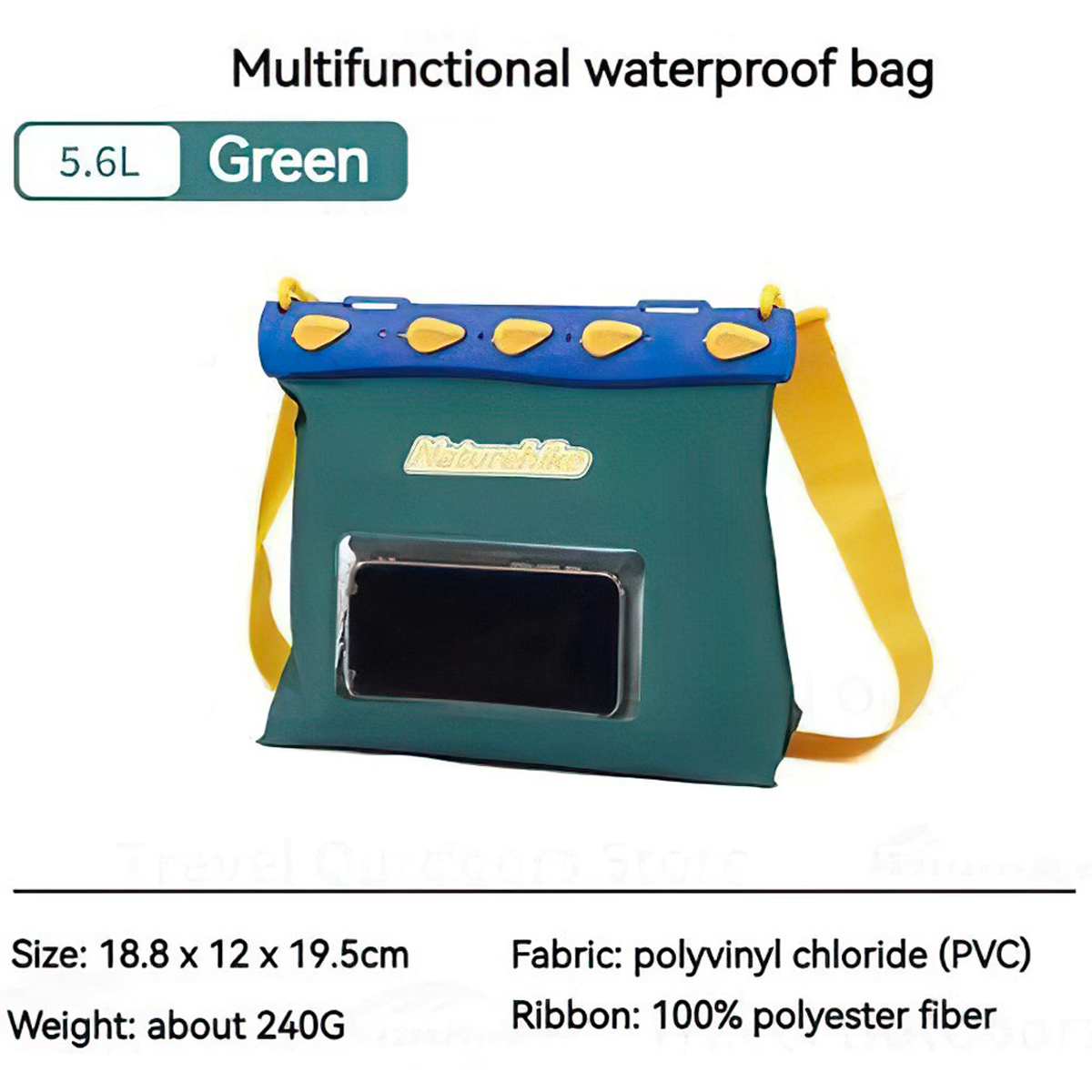 Túi Khô Chống Nước Cắm Trại Naturehike