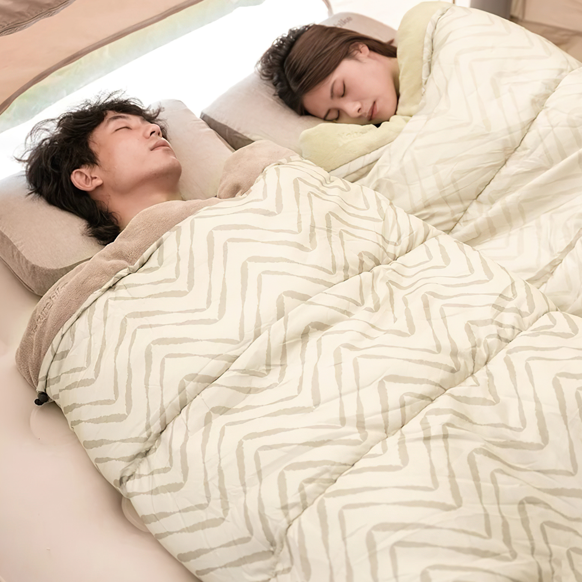 Naturehike CNK2300SD012 Túi Ngủ Cắm Trại Bông Lót Nhung Lông Cừu