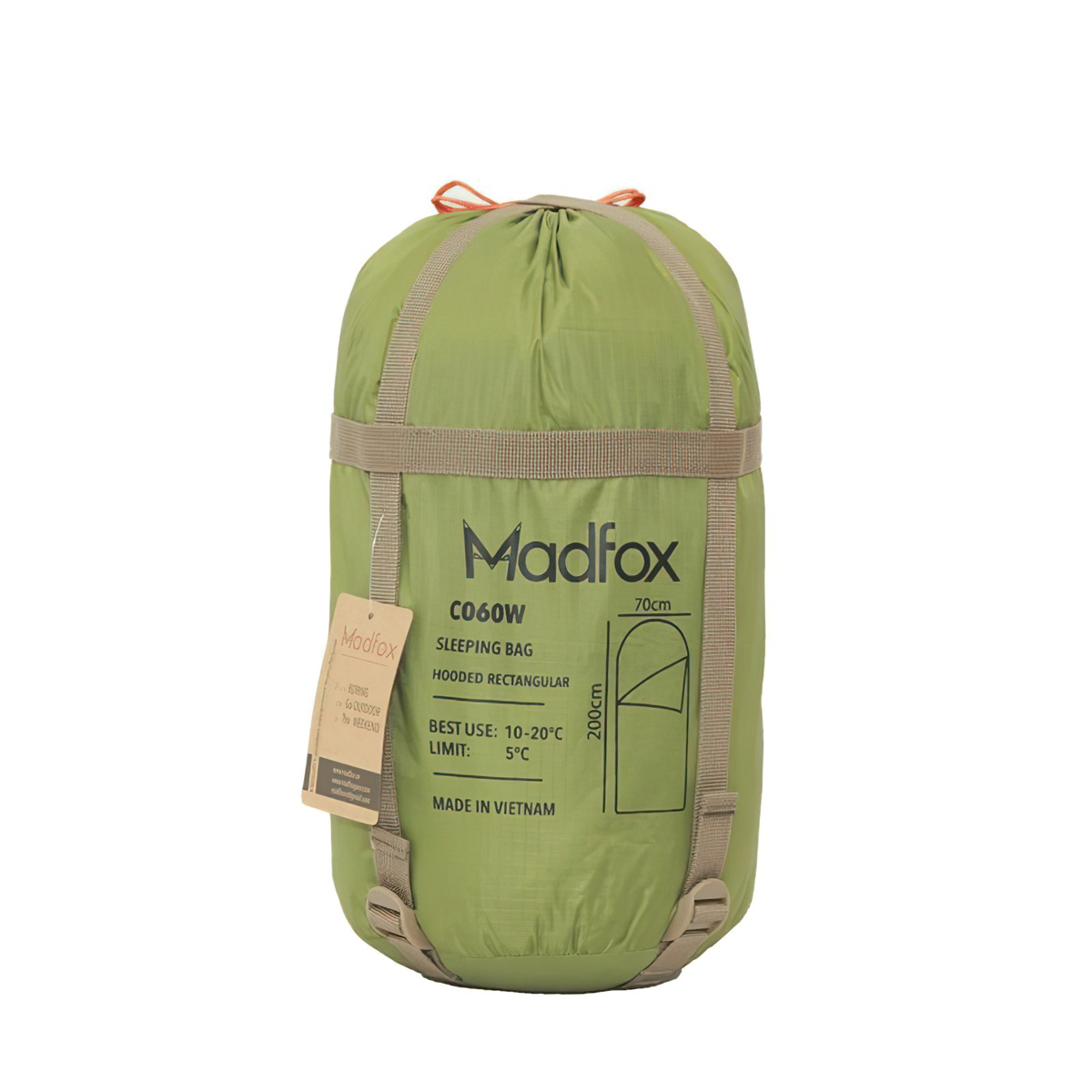 Madfox C060W Túi Ngủ Cắm Trại Chống Thấm Nước