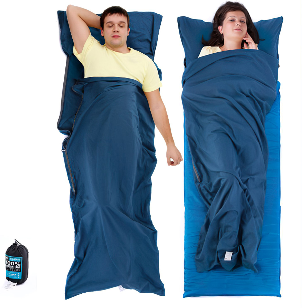 Naturehike Túi Ngủ Mùa Hè Cotton Cắm TRại Cotton Sleeping Bag Liner