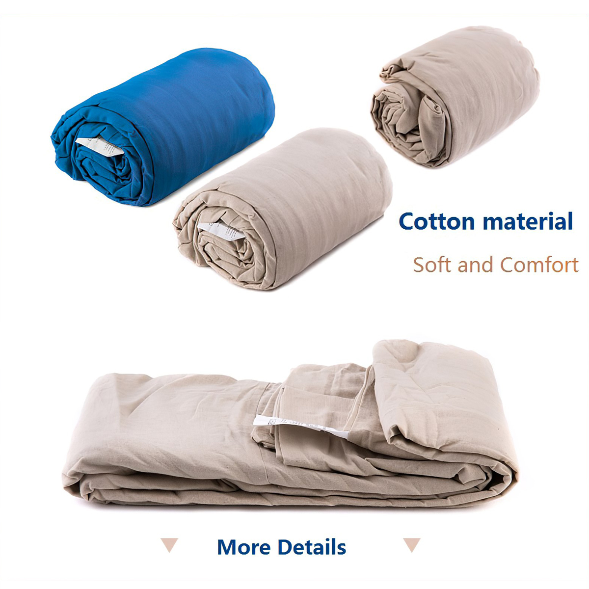 Naturehike Túi Ngủ Mùa Hè Cotton Cắm TRại Cotton Sleeping Bag Liner