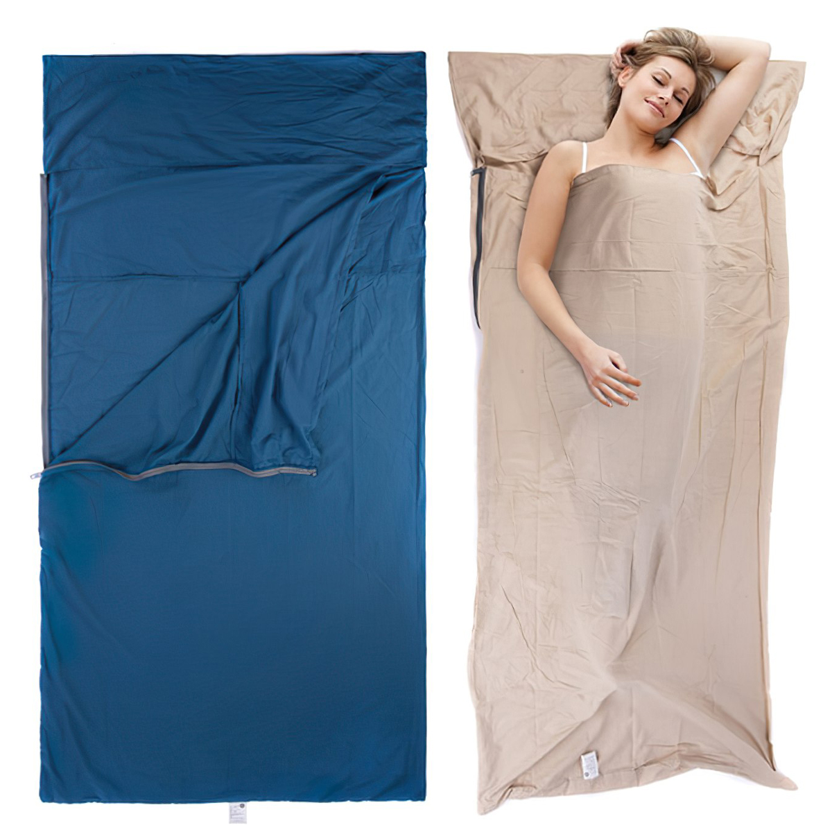 Naturehike Túi Ngủ Mùa Hè Cotton Cắm TRại Cotton Sleeping Bag Liner