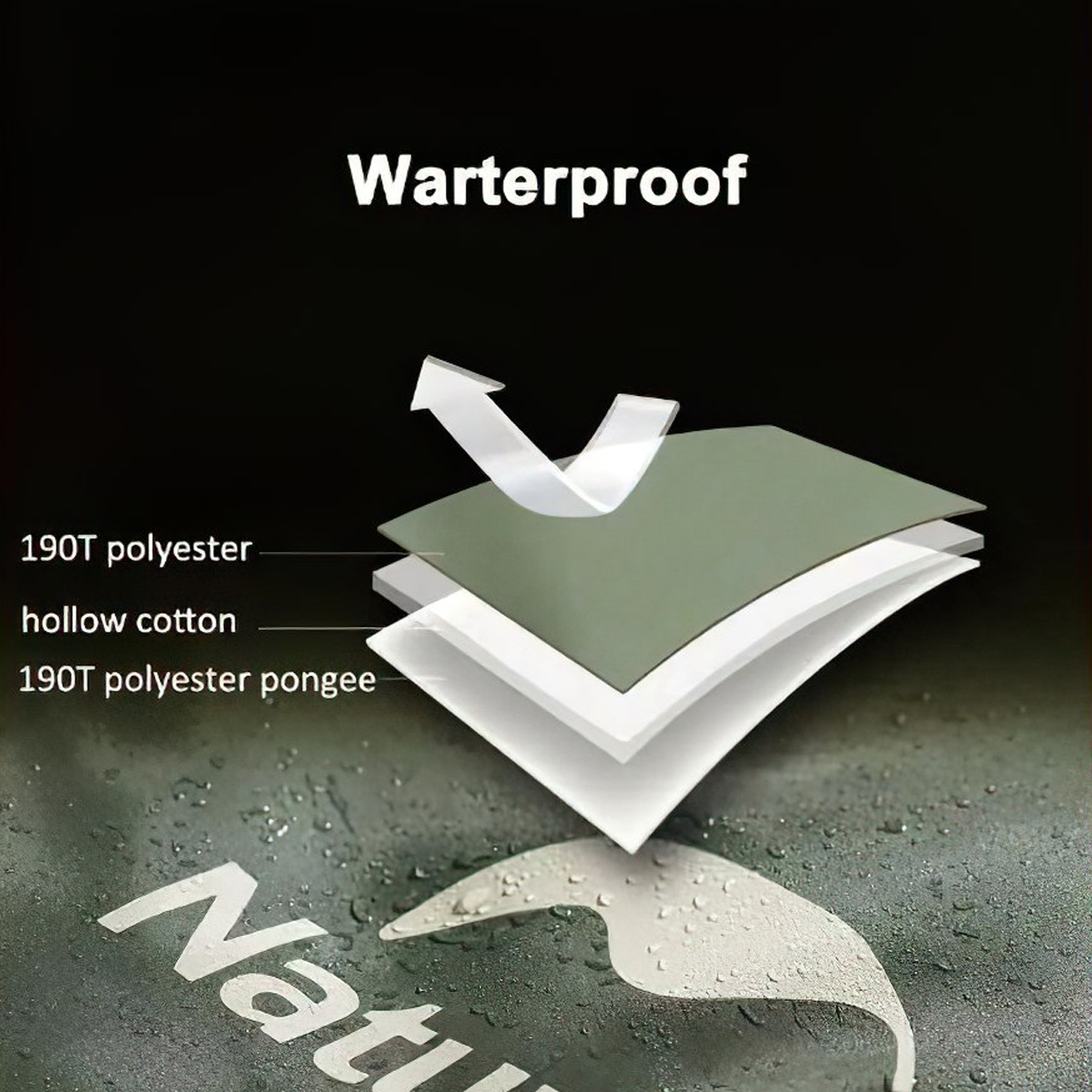 Naturehike NH21MSD08 Túi Ngủ Cắm Trại Có Nón Y150L