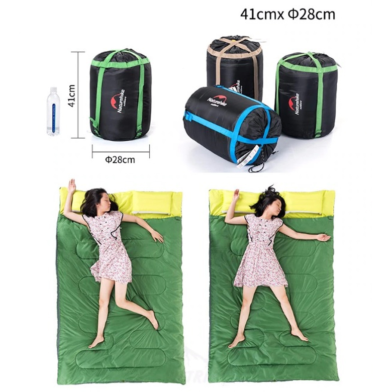 Naturehike Túi Ngủ Đôi Cắm Trại Double Sleeping Bag