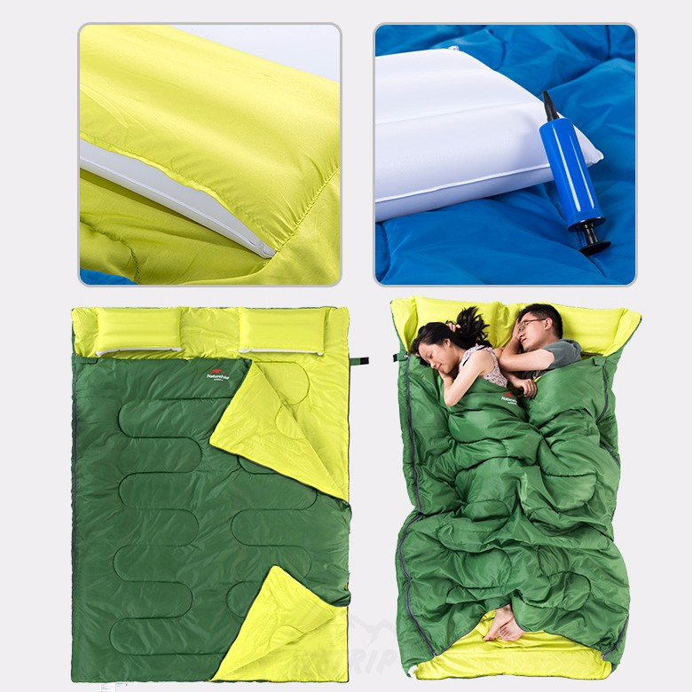Naturehike Túi Ngủ Đôi Cắm Trại Double Sleeping Bag