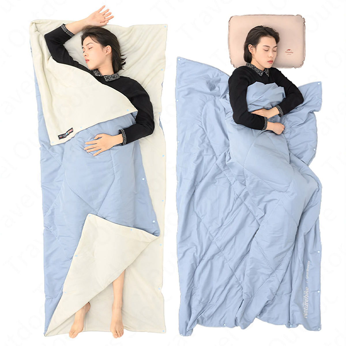 Naturehike Túi Ngủ Hè Gọn Nhẹ