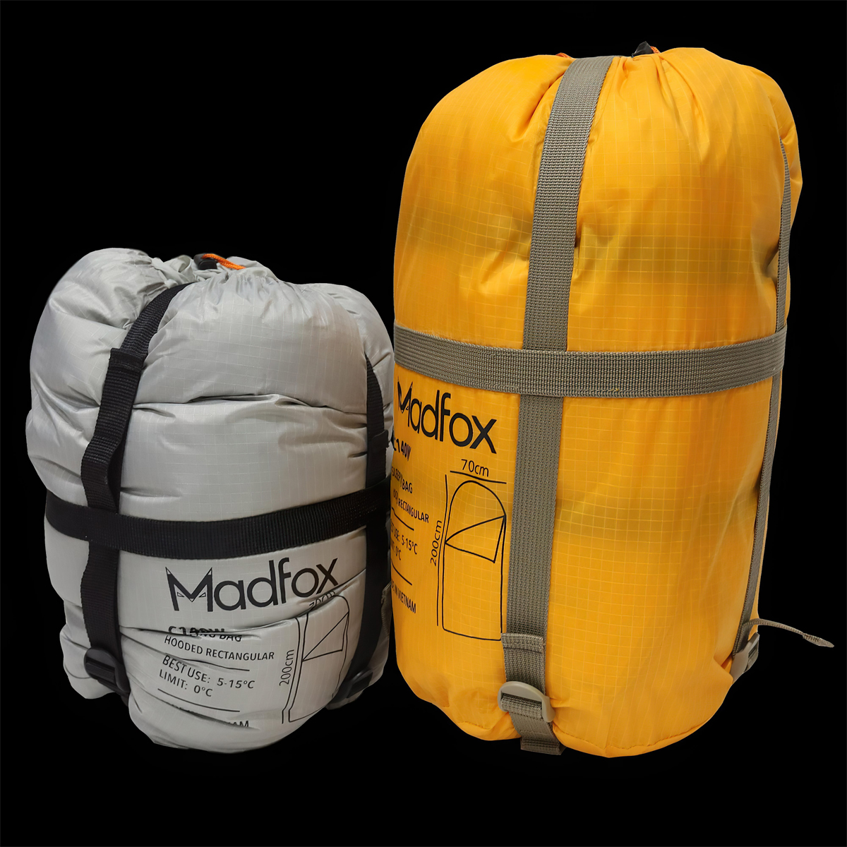 Madfox C140W Túi Ngủ Mùa Đông Chống Thấm Nước