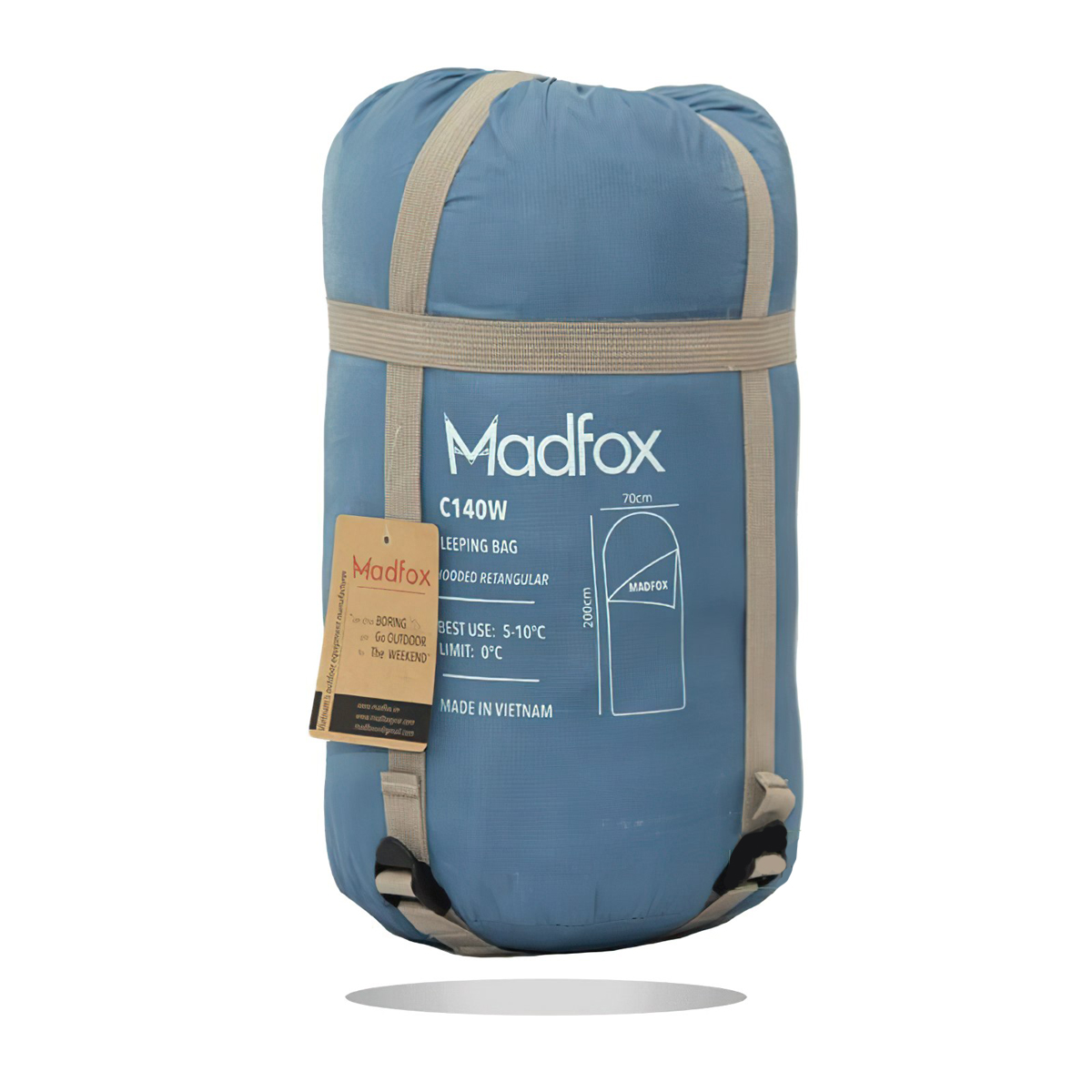 Madfox C140W Túi Ngủ Mùa Đông Chống Thấm Nước