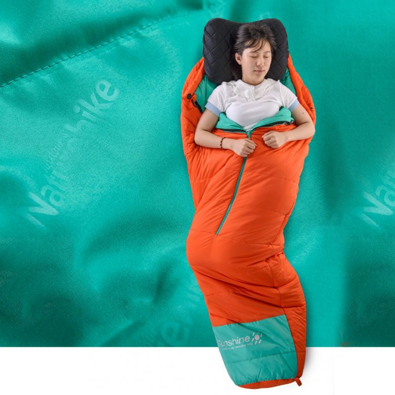Naturehike NH17S013-D Túi Ngủ Cắm Trại Mùa Đông 4 Layers Mummy Sleeping Bag EM200
