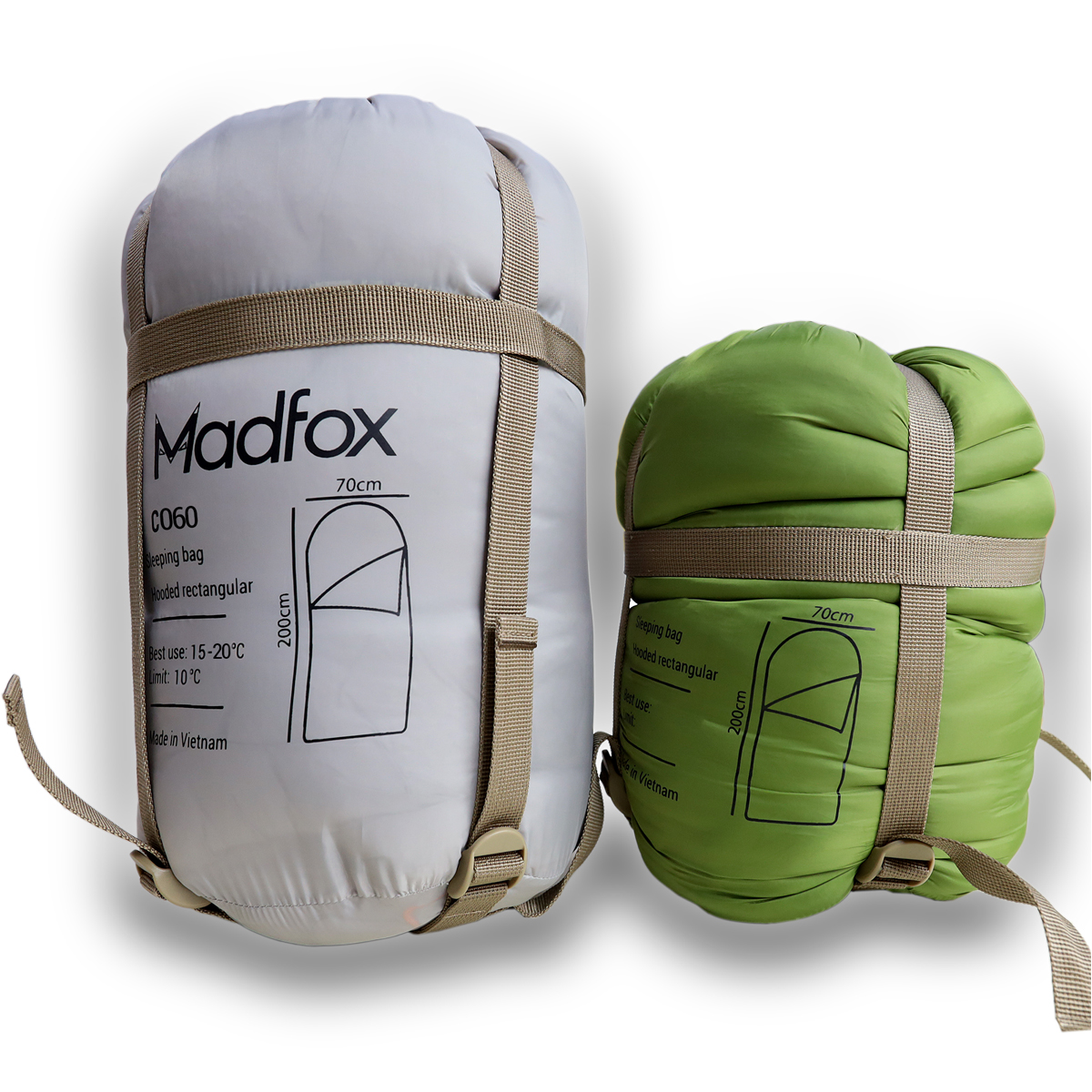 Madfox C060 Túi Ngủ Mùa Hè Có Nón