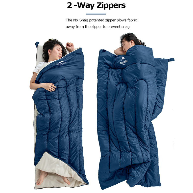 Naturehike NH19S015-D Túi Ngủ Cắm Trại Mùa Hè Siêu Nhẹ