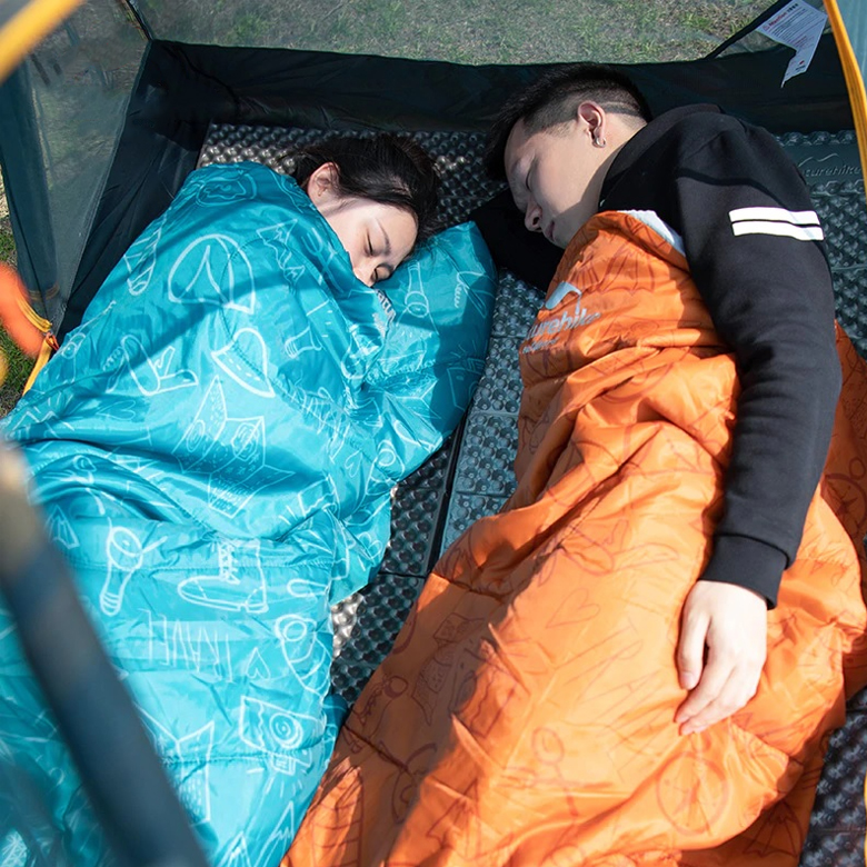 Naturehike NH19S150-D Túi Ngủ Cắm Trại Mùa Hè Siêu Nhẹ Ultralight Sleeping Bag