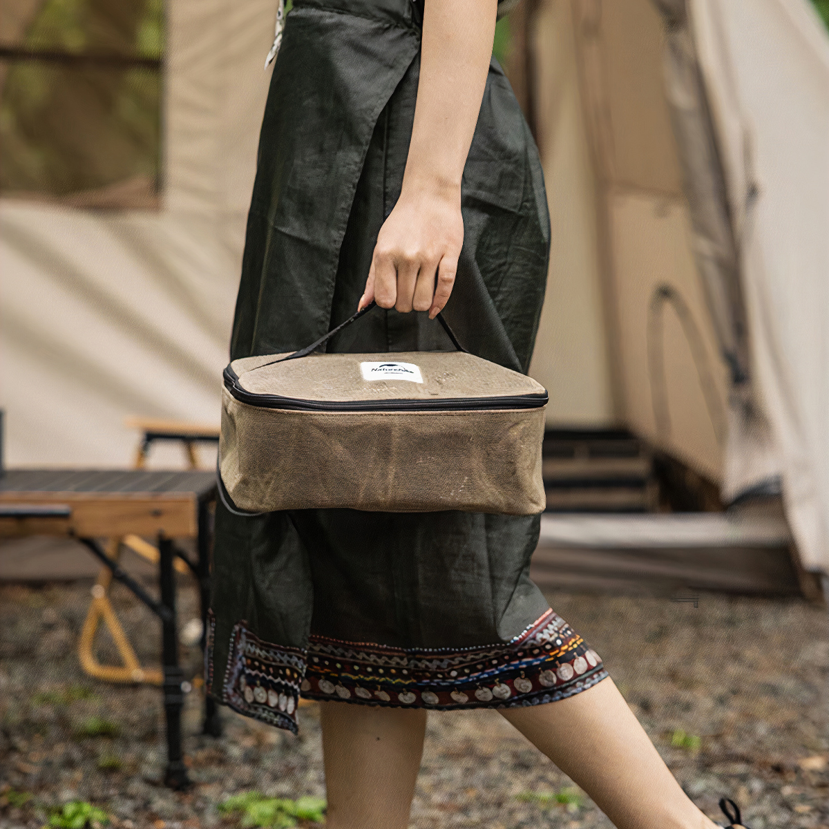 Naturehike Túi Nhỏ Cắm Trại Xách Tay Bằng Vải Bố