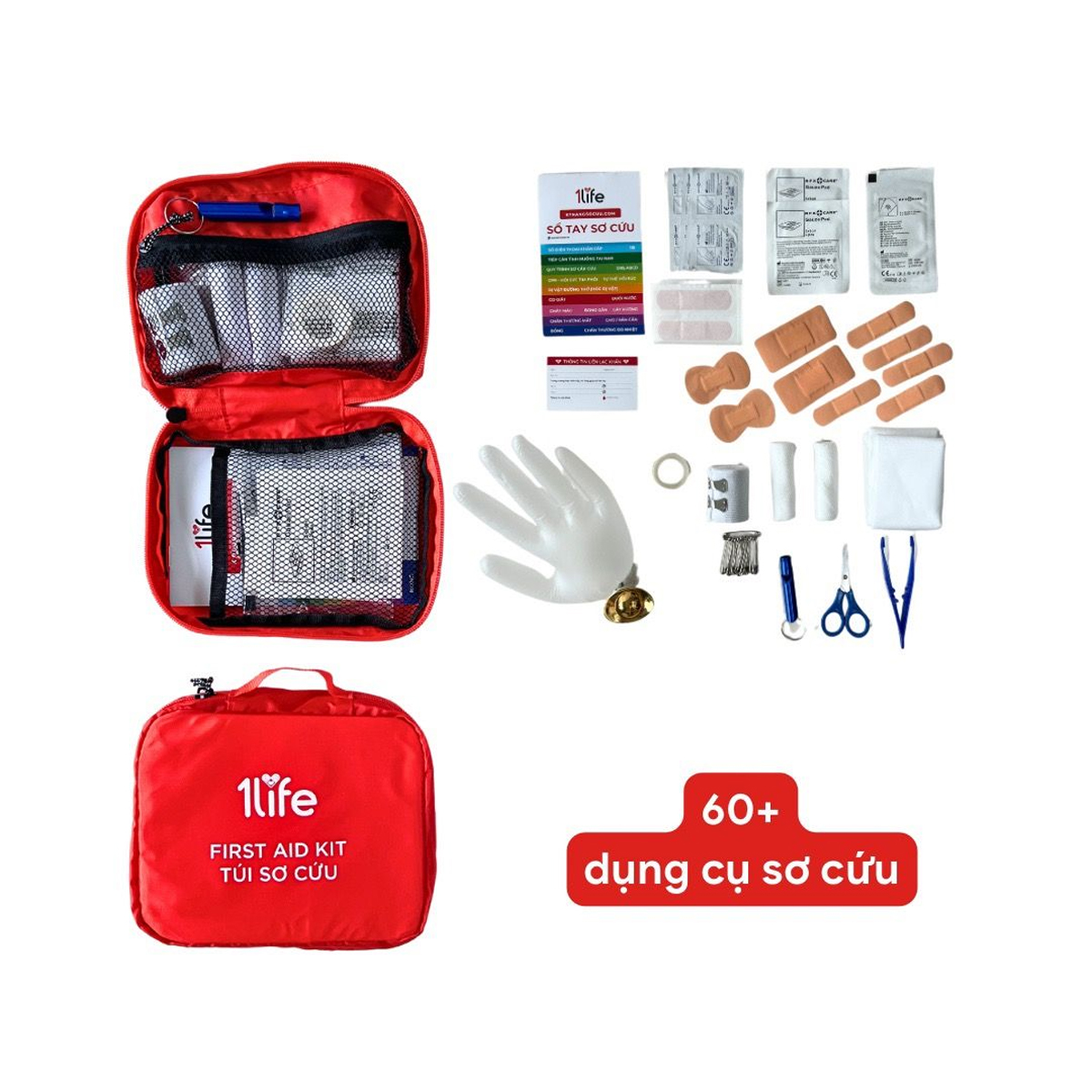 Túi Sơ Cứu Cao Cấp Cắm Trại Du Lịch Thể Thao - Premium First Aid Kit for travelers