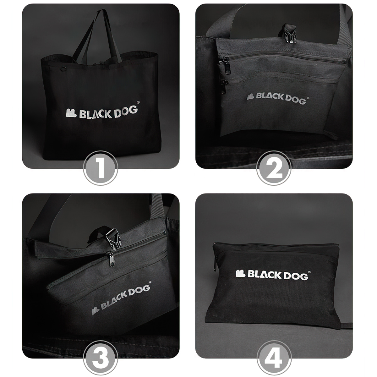 Blackdog Túi Vải Phong Cách Du Lịch