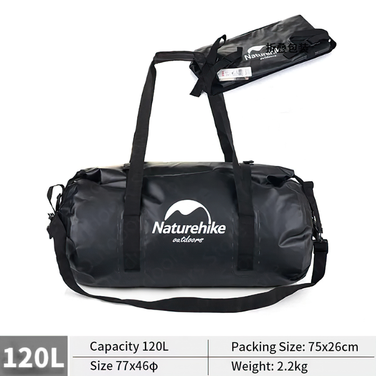 Naturehike Túi Xách Xếp Gọn Cắm Trại Chống Nước NH20FSB03