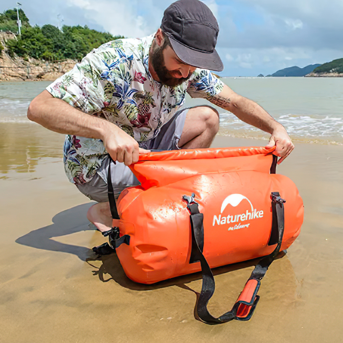 Naturehike Túi Xách Xếp Gọn Cắm Trại Chống Nước NH20FSB03