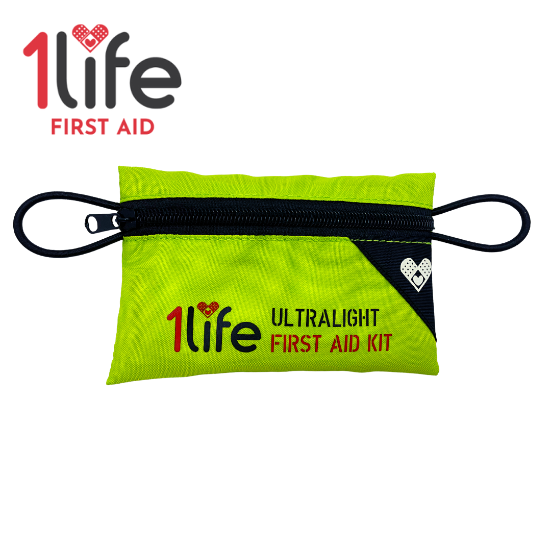 Túi sơ cứu 1Life Ultralight First Aid Kit màu xanh chanh, góc chụp khác