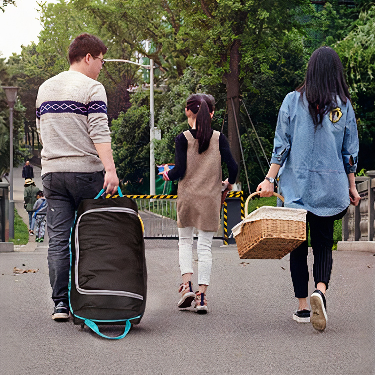 NatureHike Vali Kéo Cắm Trại - Du Lịch Cao Cấp Gấp Gọn, Chống Nước