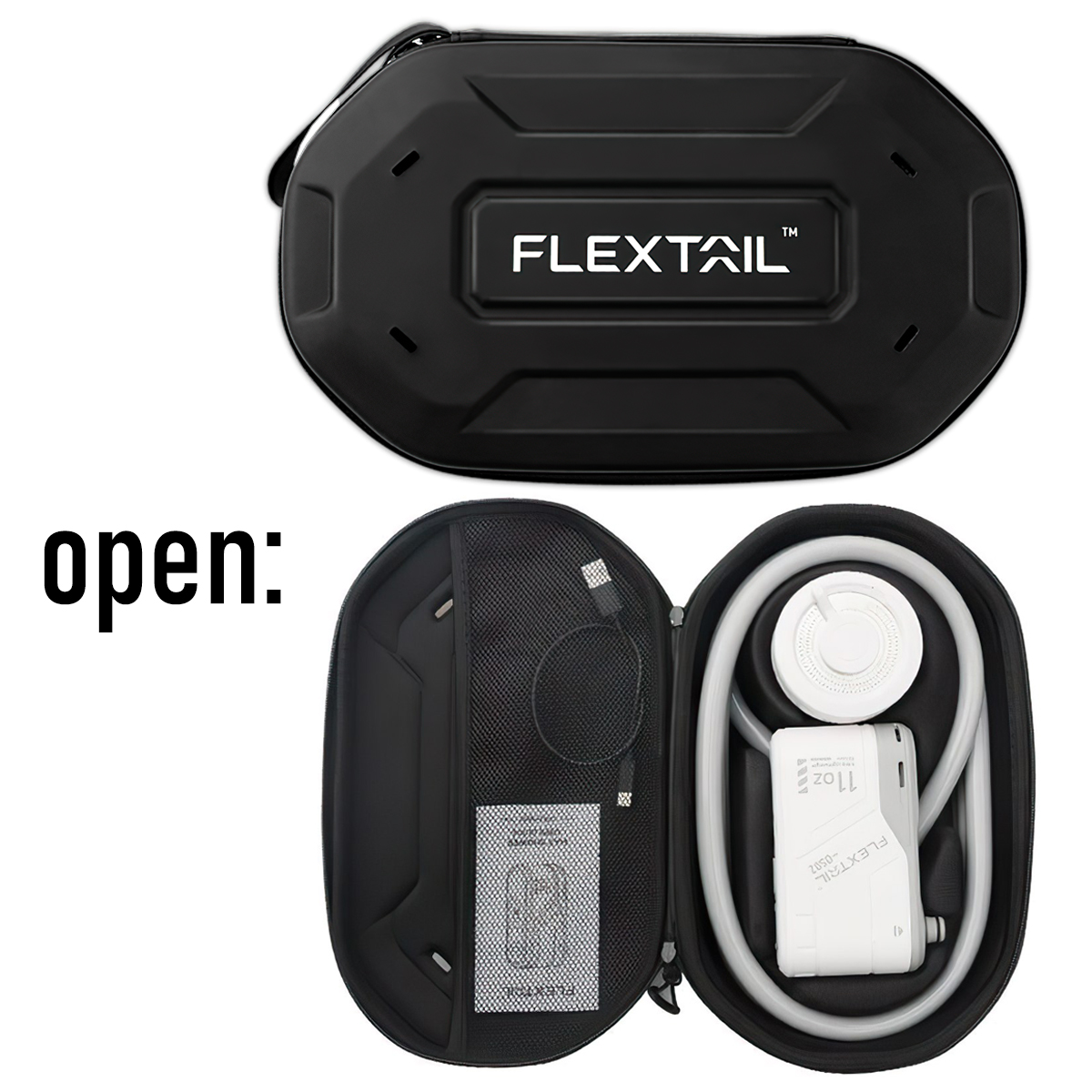 Flextail Max Shower Vòi tắm dã ngoại cắm trại kèm bơm áp suất cao