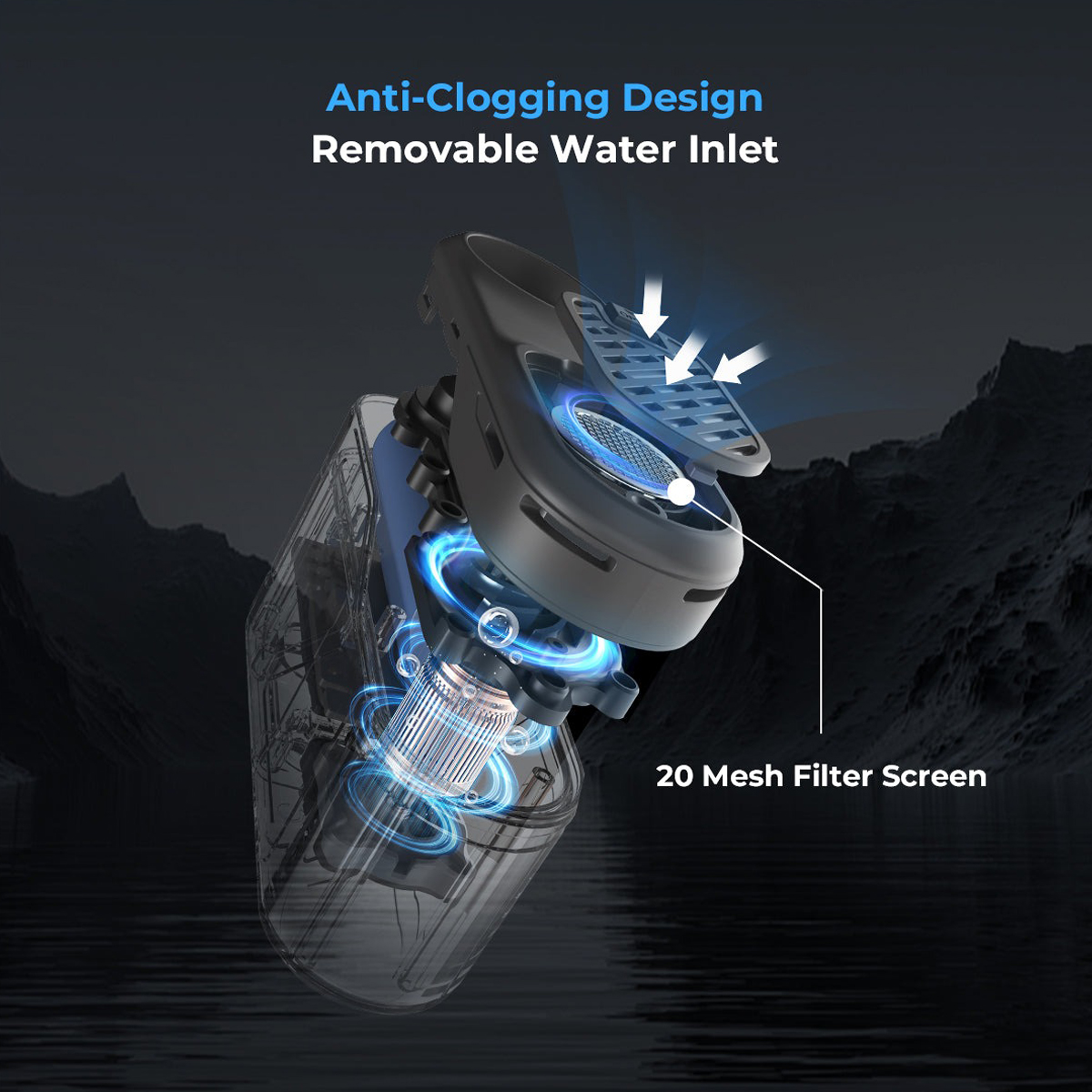 Flextail Max Shower Vòi tắm dã ngoại cắm trại kèm bơm áp suất cao