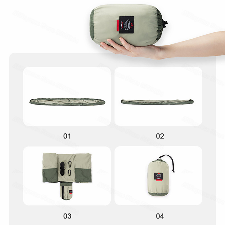 Naturehike NH21DC011 Võng cắm trại siêu nhẹ Ultralight Swing Hammock