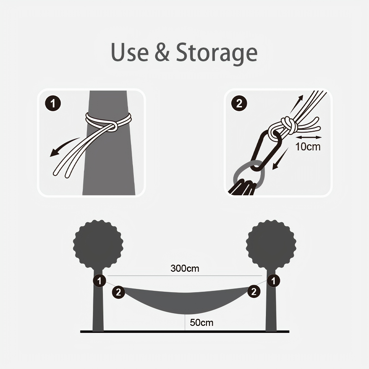 Naturehike NH21DC012 Võng Đôi Cắm Trại Double Person Hammock