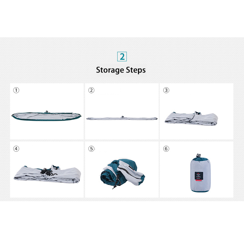 Naturehike NH17D012-B Võng Đôi Dã Ngoại Siêu Nhẹ Ultralight Double Person Hammock