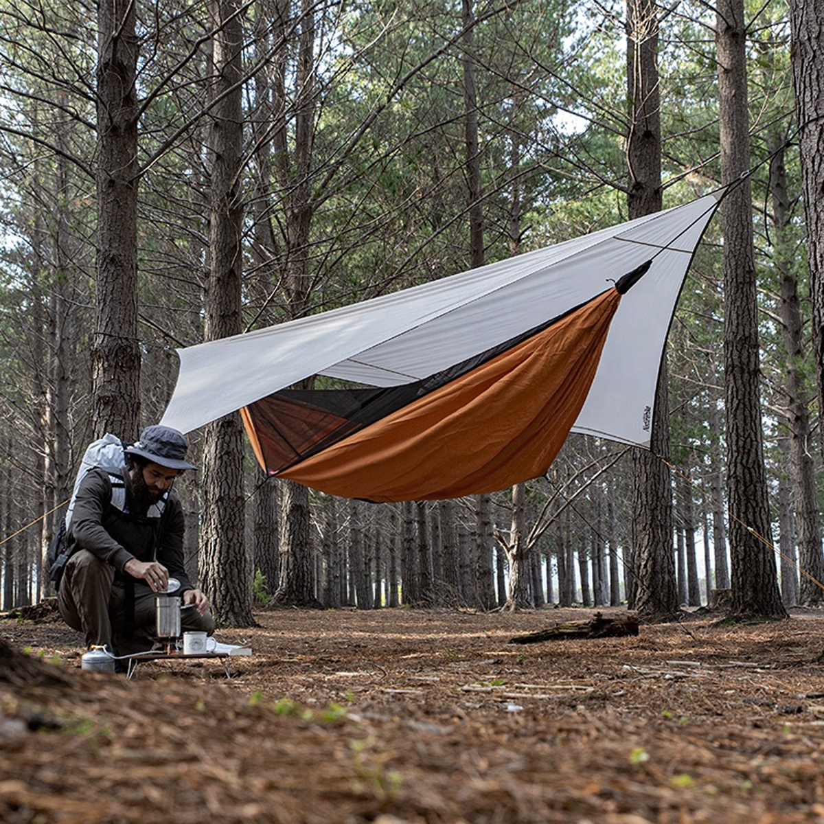 Naturehike NH20ZP092 Võng đơn dã ngoại mang đi rừng