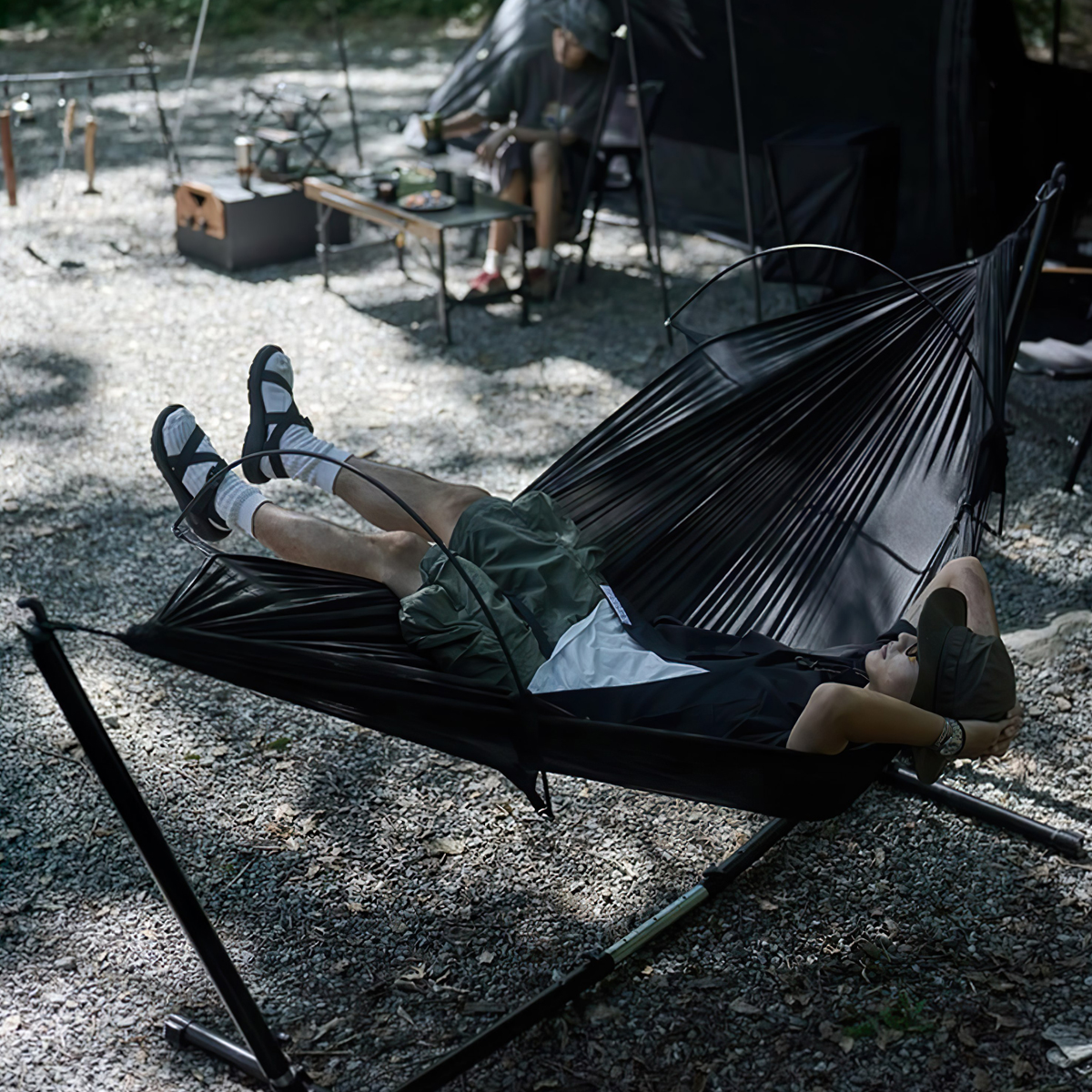 Naturehike CNH22HJ001 Võng Mùng Chống Muỗi Cắm Trại Du Lịch 3 Trong 1