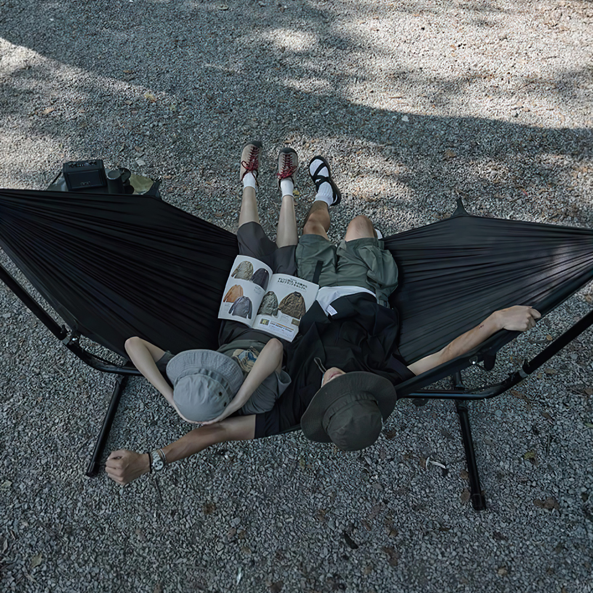 Naturehike CNH22HJ001 Võng Mùng Chống Muỗi Cắm Trại Du Lịch 3 Trong 1