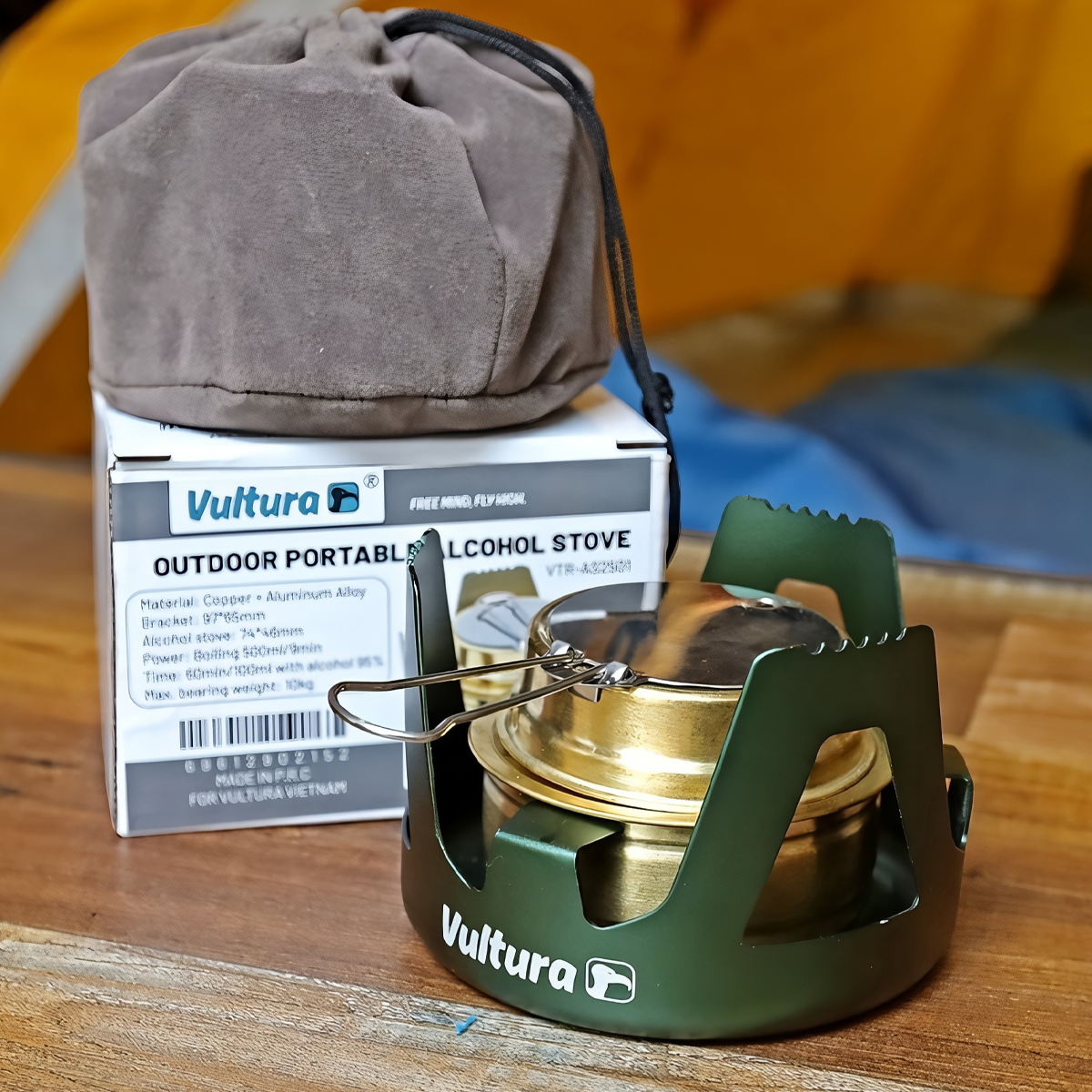 Vultura Bếp Cồn Trekking dã ngoại VTR-AS2501