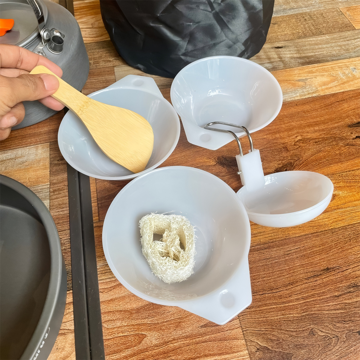 Vultura Bộ Nồi - Chảo - Ấm Nhôm Trekking Dã Ngoại Cắm Trại VTR-PS2501, VTR-PS2502