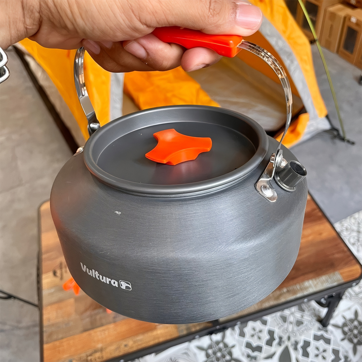 Vultura Bộ Nồi - Chảo - Ấm Nhôm Trekking Dã Ngoại Cắm Trại VTR-PS2501, VTR-PS2502