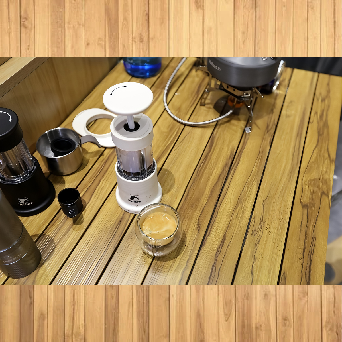 Vultura Campresso KF1 Dụng Cụ Pha Cà Phê Espresso Cắm Trại ( thủ Công )